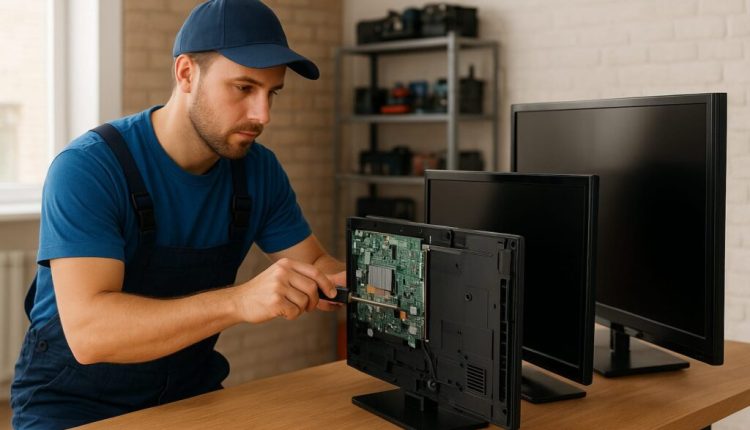 فني تصليح تلفزيون